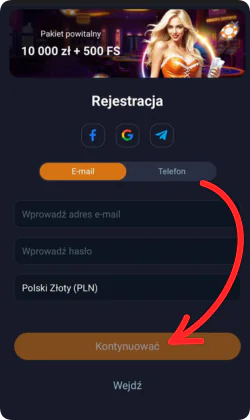 sposób rejestracji