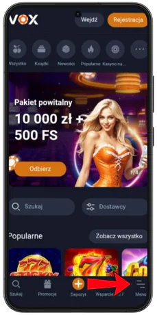 Vox Casino App