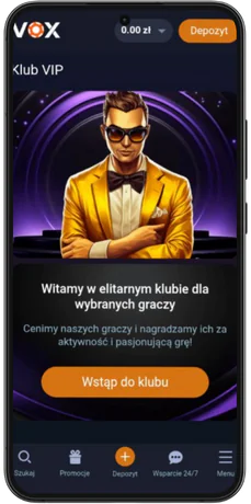 Vox Casino VIP klub