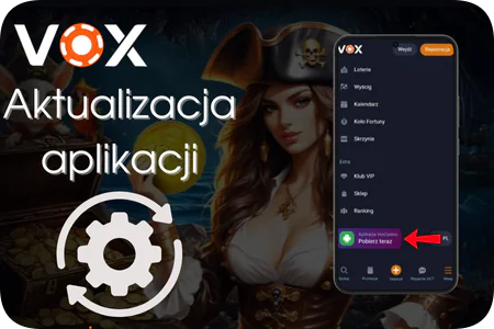 Vox casino Apk Update