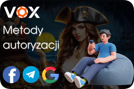 Vox Casino metody autoryzacji