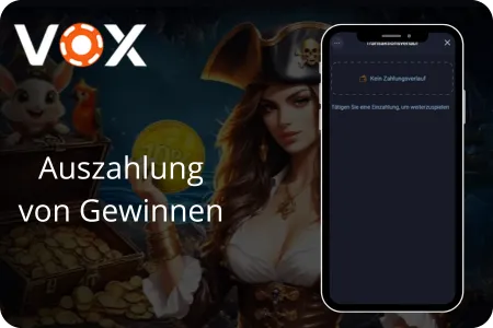 Auszahlung von Gewinnen