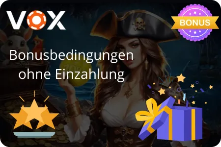 Bedingungen für den Bonus ohne Einzahlung