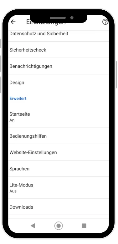 Download-Einstellungen