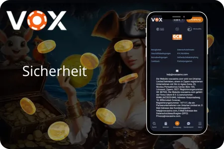 Sicherheit Vox Casino
