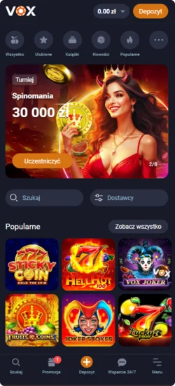 Vox Casino Strona główna