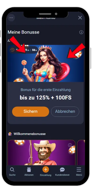 Vox Casino Registrierungsbonus
