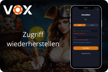 Vox Casino Zugang