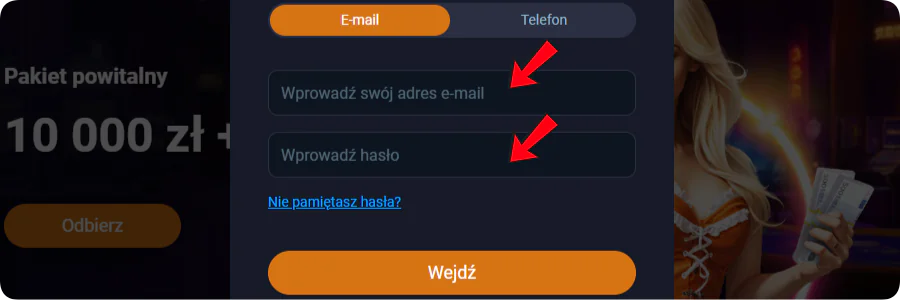 Vox Casino login