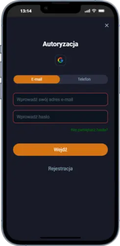 Krok 1 — Nie pamiętasz hasła — Vox Casino